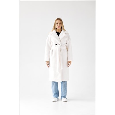 Шубка утеплённая 25021 (белый)