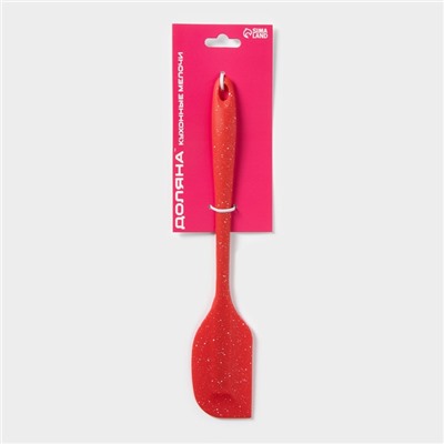 Лопатка Доляна «Гранат», 27×5 см, красная