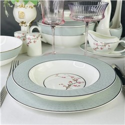 145-634 Набор из 6 глубоких тарелок 23см САКУРАуп.(х6)Костяной фарфор