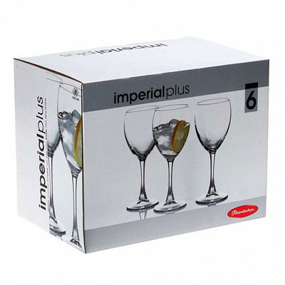 Набор бокалов IMPERIAL PLUS 6 штук 315 мл 44809В