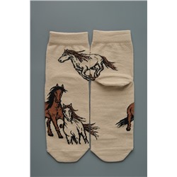 Носки женские Лошадки (набор 3 пары)