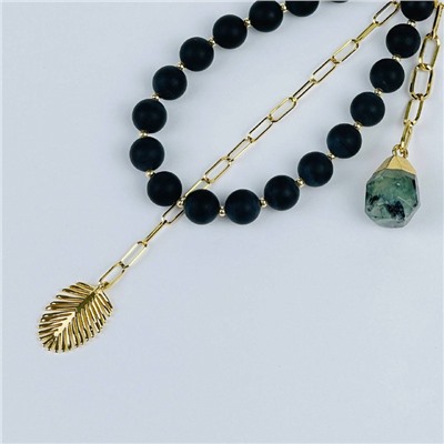 Радуга Самоцветов Брелок из Агата и Пренита