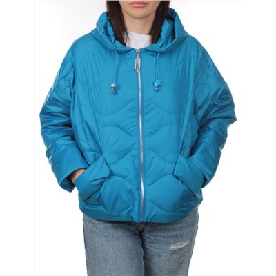 23-061 BLUE Куртка оверсайз демисезонная женская (синтепон 100 гр.)