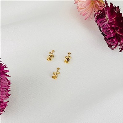 Радуга Самоцветов Подвеска Цветок (3 шт)