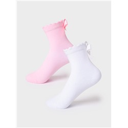 Носки для девочки, 2 пары в комплекте