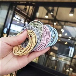 Набор резинок для волос 100 шт. в баночке