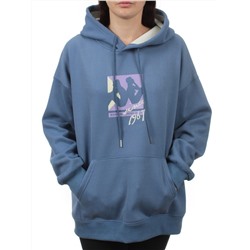 2310PG-19901 BLUE Толстовка женская (100% хлопок)