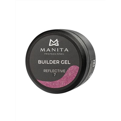 Manita Professional Гель моделирующий для ногтей светоотражающий / Builder Gel Reflective №07, 15 мл