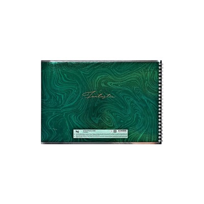 Альбом для рисования А4, 32 листа, на гребне, Fantastic, блок офсет 100 г/м², МИКС