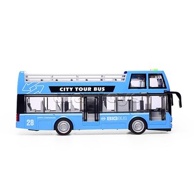 Автобус 1:16 (свет, звук) на батарейках, в коробке