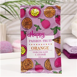 Соль для ванн с пеной So Happy апельсин и маракуйя, 100 г