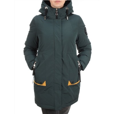 M2008 DK. GREEN Пальто зимнее женское MARIA
