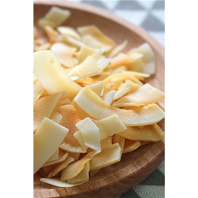 Кокос чипсы обжаренные,  100г нет