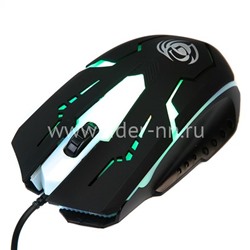 Мышь проводная DIALOG игровая Gan-Kata MGK-05U 4 кнопки (черная)