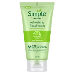 Освежающее средство для умывания (150 мл), Refreshing Facial Wash, произв. Simple