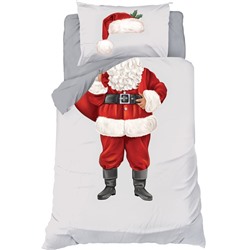 Постельное бельё Этель 1,5 сп "Santa Claus" 143х215 см, 150х214 см, 50х70 см -1 шт, 100 % хлопок, бязь