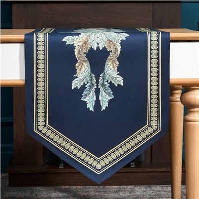 ДОРОЖКА "ЛИСТЬЯ МОРИСА" GOLD STRIPE  45Х300СМ, 100% ХЛОПОК,ТВИЛ C ПРОПИТКОЙ