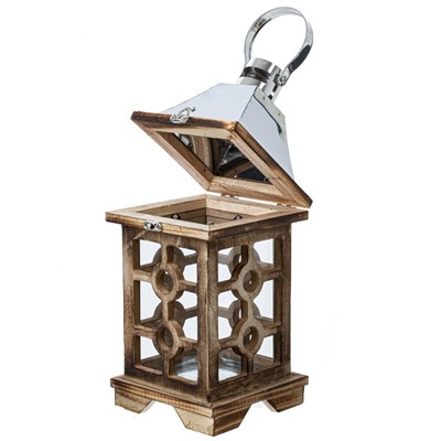 GAEM Подсвечник "Фонарь", L14 W14 H30 см