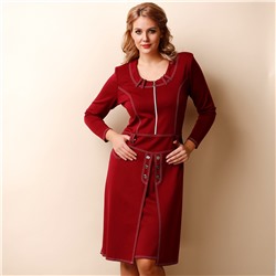 Elena Collection Платье, Бордовый