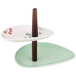 ВАЗА ДВУХЪЯРУСНАЯ BRONCO "MEADOW" 20 СМ / 24 СМ (КОР=12ШТ.)