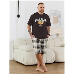 Мужской костюм Мишель-7 КП-169 / коричневый