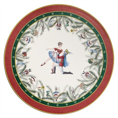 НАБОР ПОДСТАНОВОЧНЫХ САЛФЕТОК "ЩЕЛКУНЧИК" ИЗ 2 ШТ., ДИАМЕТР=38 СМ