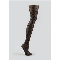 Animal Print Tights