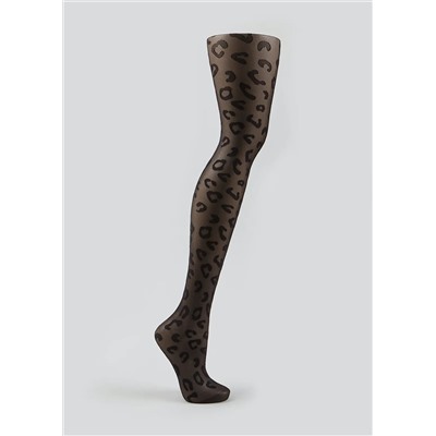Animal Print Tights