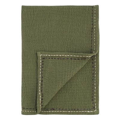 Набор вафельных полотенец с декоративной строчкой из коллекции Essential, 50х70 см