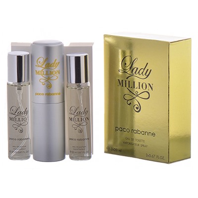 Paco Rabanne Lady Million edp 3*20 ml
