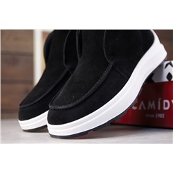 Ботинки из натуральной замши Camidy