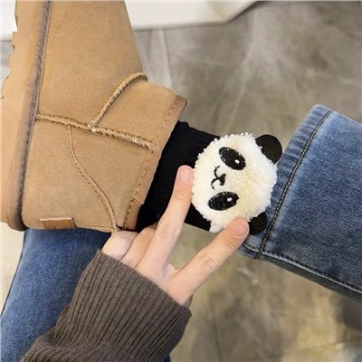 Trend sports cotton three dimensional knee socks for men and women, mid-length