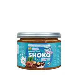 Арахисовая паста SHOKO MILK CRUNCHY Серия Лайт 70 гр.