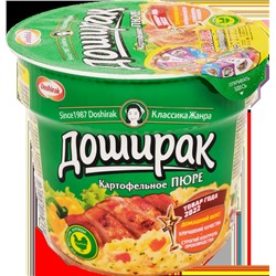 Доширак Картоф.Пюре б/п со вкус.Крылья гриль 40 гр.1/24