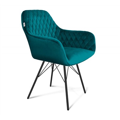 Стул SHT-ST38/S37
                        альпийский бирюзовый / черный муар