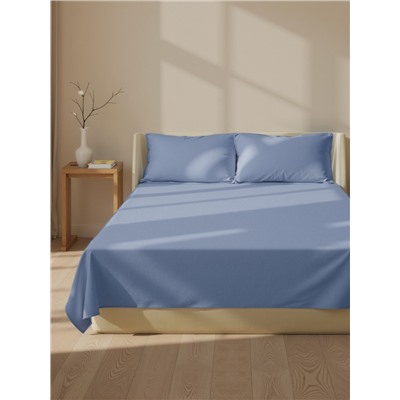 Простыня 1.5 спальная SL Home Modal, 160×235 см, синяя, модал