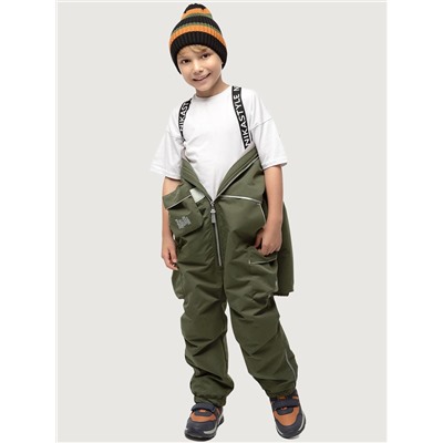 Комбинезон утеплённый для мальчика NIKASTYLE 8м2725 Хаки кешью Nikastyle