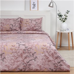 Постельное бельё Экономь и Я дуэт Soft 143*215см-2шт,215*220см,50*70см-2шт, полисатин,80г/м²