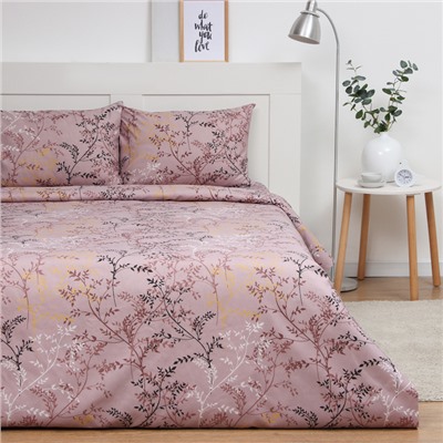Постельное бельё Экономь и Я дуэт Soft 143*215см-2шт,215*220см,50*70см-2шт, полисатин,80г/м²