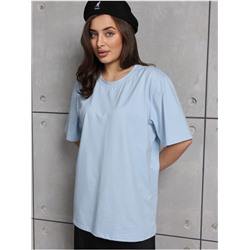 Футболка "Базовая" Голубой женская