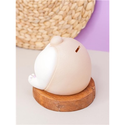 Копилка "Corgi tail", beige (16,5 см), пластик