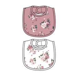 Нагрудник для девочки, 2 шт. в комплекте