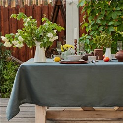 Скатерть «Этель» Linen collection mint, 145×110 см, 100% лён, 265 г/м²