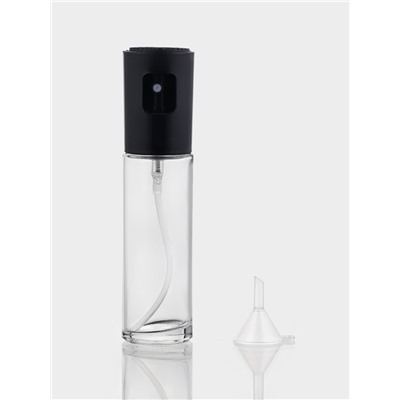 Распылитель для масла и уксуса Доляна, 17.5×4 см, 100 мл, стекло, прозрачный