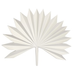 Светильник настенный Palm Leaf, 30х24 см, белый