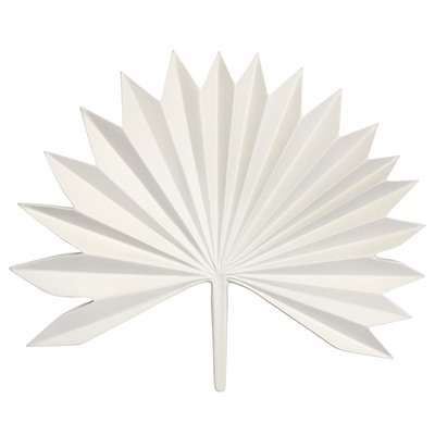 Светильник настенный Palm Leaf, 30х24 см, белый