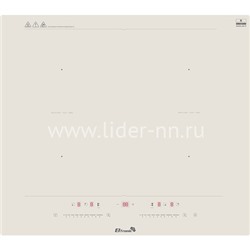 Варочная панель индукционная ELTRONIC (88-37) 4 конфорки (бежевая)