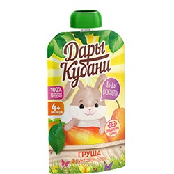 Пюре фруктовое из груш 90 гр.ДК 1/12
