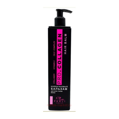 PARLI Cosmetics Бальзам укрепляющий для ослабленных волос Pro.Collagen 400ml