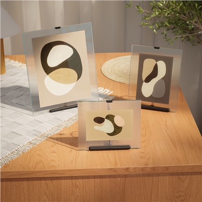 Фоторамка Flute, 20х23 см, черная